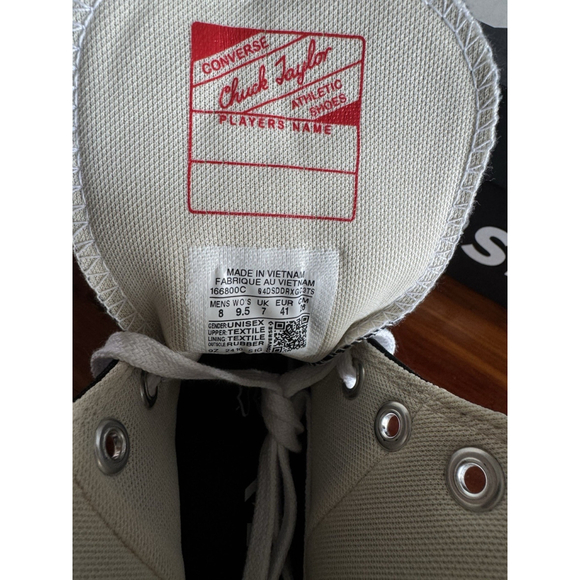 Converse Run Star Hike Hi Black Platform Sneakers Men’s 8 Women’s 9.5 New - Picture 8 of 8